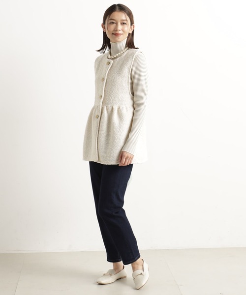 ツイードペプラムベスト（ベスト）｜FOUND GOOD（ファウンドグッド）の