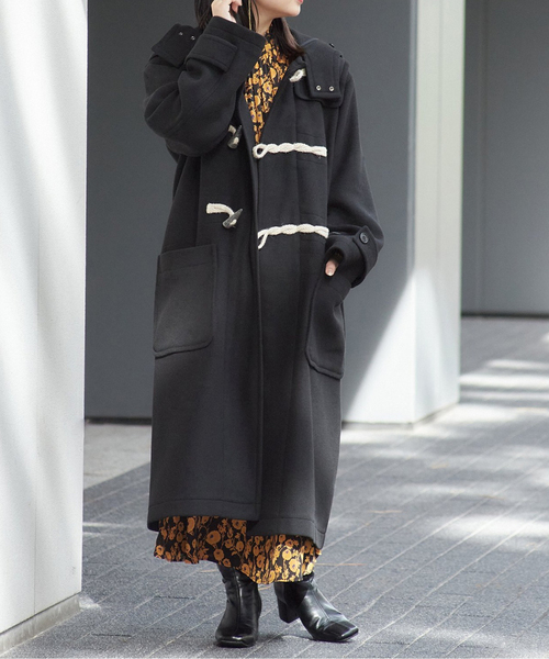 B.C STOCK（ベーセーストック）の「ロングダッフルコート（ダッフル