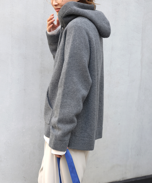 Deuxieme Classe（ドゥーズィエムクラス）の「Knitted フーディー