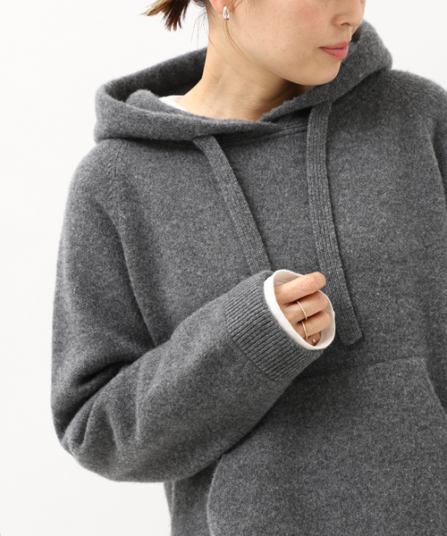 Deuxieme Classe（ドゥーズィエムクラス）の「Knitted フーディー