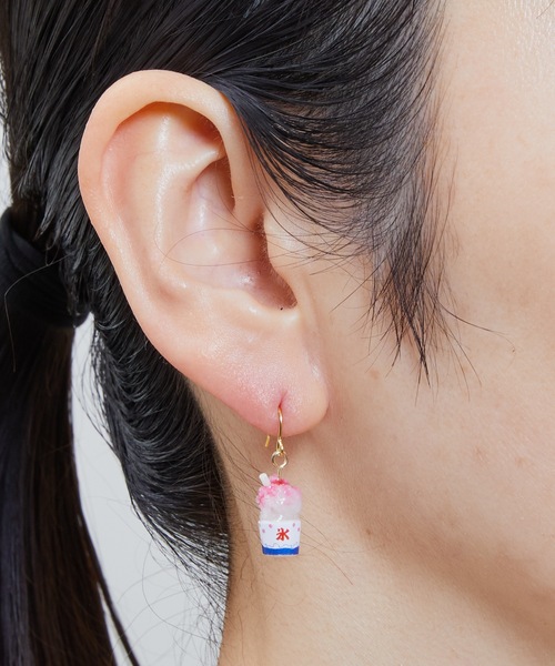 gargle ガーグル：JAPANシリーズ カキ氷 ピアス（ピアス（両耳用