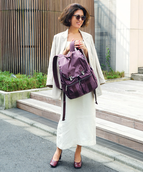 LeSportsac（レスポートサック）の「MODERN FLAP BACKPACK オータム