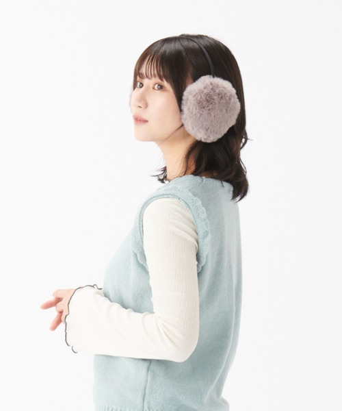 セール】イヤーマフラー イヤマフ ”ふわふわ もこもこ”（イヤーマフ