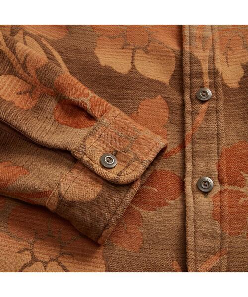 新品*RRL*フローラル ジャカードワークシャツ *Sリミテッドダブル