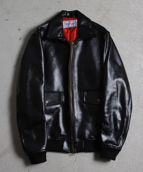 Neo A-2 ホースハイド レザー（ライダースジャケット）｜ROTAR