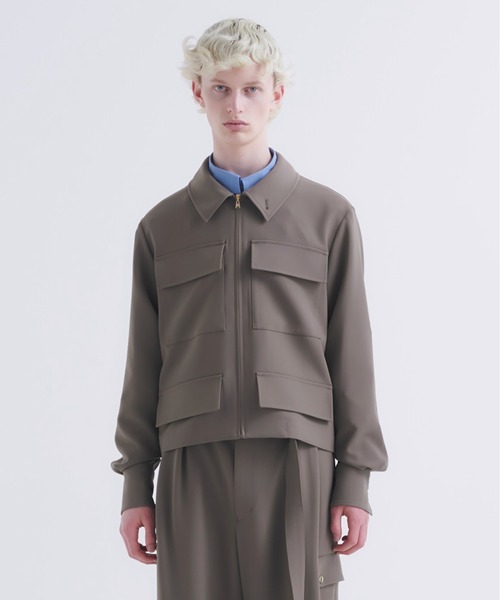 CULLNI（クルニ）の「24-AW-014 / Stretch Double Cloth Big Pocket