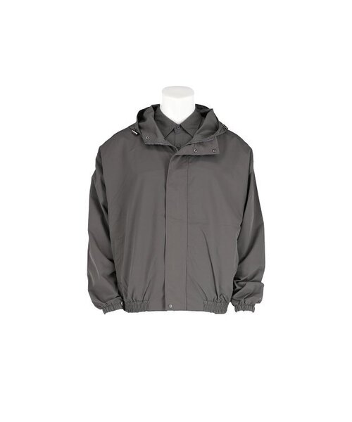 ナイロンウィンドブレーカー バーラムアキ フードジップアップ