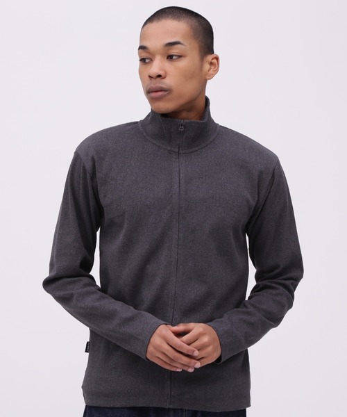 DAILY/デイリー》STAND ZIP RIB JACKET / スタンドジップ リブ