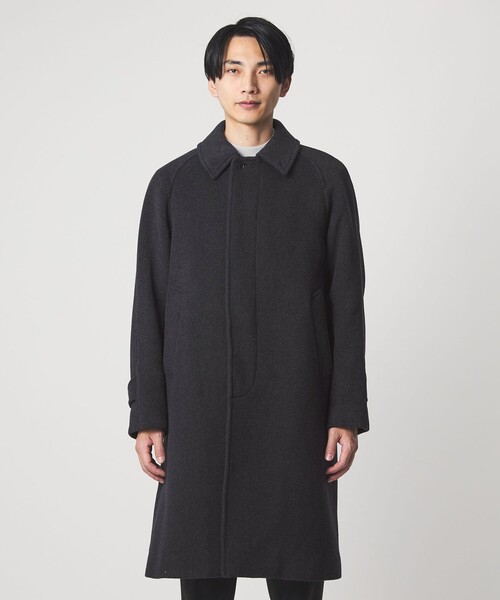 セール】Ballis バリス モッサー バルカラー ネイビー ステンカラー