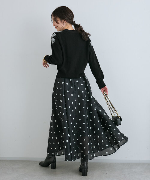 最強愛され】オーガンサーキュラースカート（スカート）｜La boutique