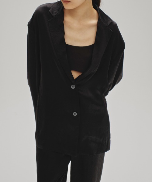 TODAYFUL（トゥデイフル）の「Satin Over Jacket（テーラード