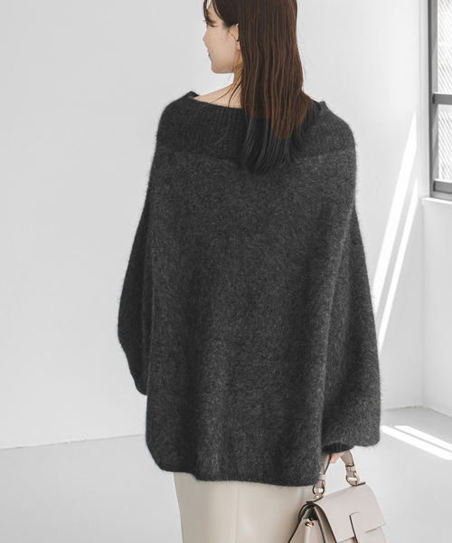 Noble（ノーブル）の「《追加》ファーニットオフショルプルオーバー2