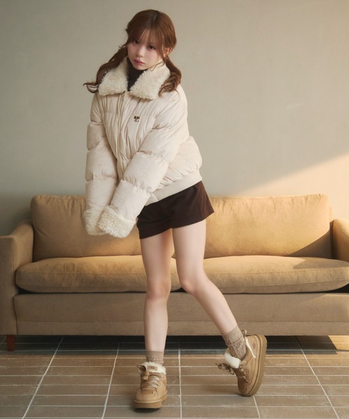 TITTY&CO.（ティティーアンドコー）の「キルティングボアダウン