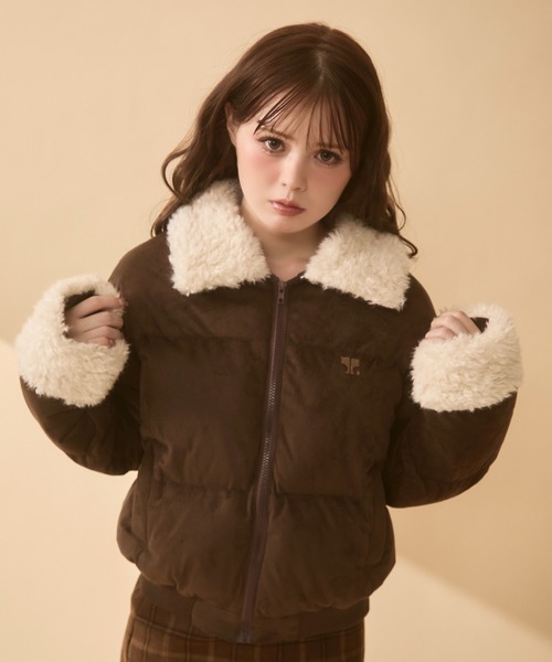 TITTY&CO.（ティティーアンドコー）の「キルティングボアダウン