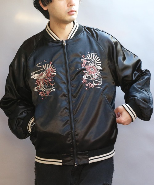 セール】浮世絵スカジャン（スカジャン）｜8(eight)（エイト）の