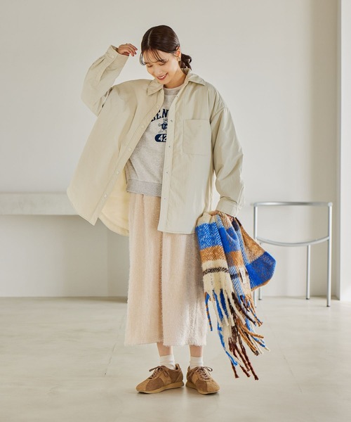 セール】【撥水・防風・マシンウォッシャブル・軽量・保温】中綿シャツ