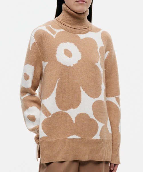 marimekko（マリメッコ）の「Unikko / Opaakki knitted wool pullover