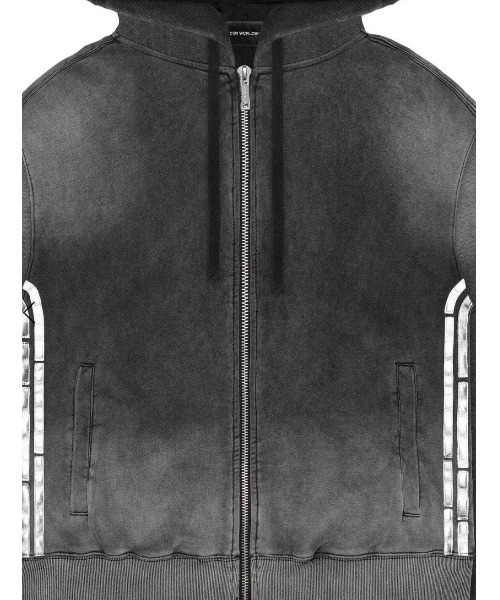 セール】【RACER WORLDWIDE】Faded Metallic Track Hoodie