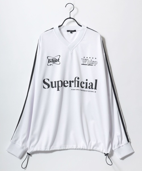 Lazar（ラザル）の「Soccer Game Shirt LS Tee/オーバーサイズ