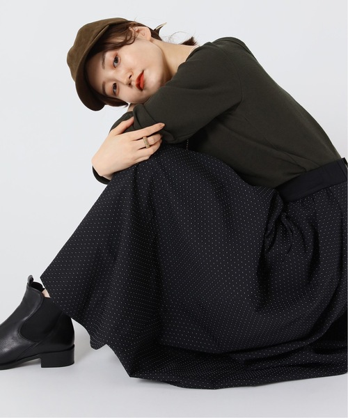 セール】《追加2》DOT ジャガードタックスカート ◇（スカート）｜IENA