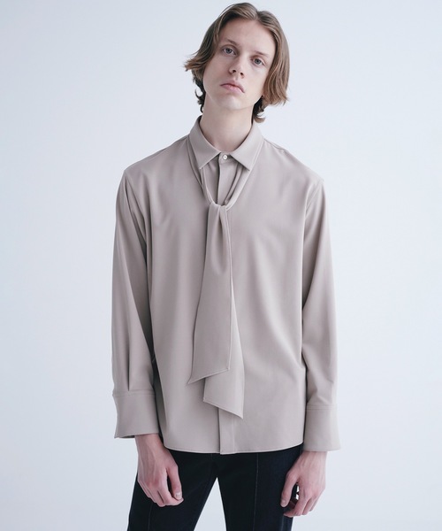 CULLNI（クルニ）の「21-AW-013 ボウタイシャツ（シャツ/ブラウス