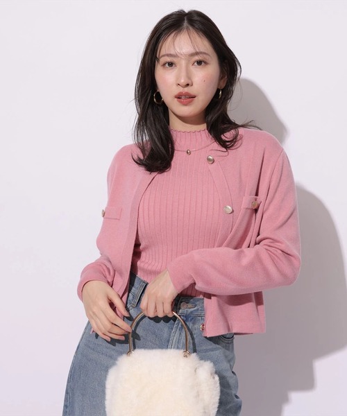 金釦ニットアンサンブル（ニット/セーター）｜Mystrada（マイ