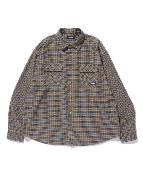 XLARGE（エクストララージ）の「PLAID L/S SHIRT（シャツ/ブラウス