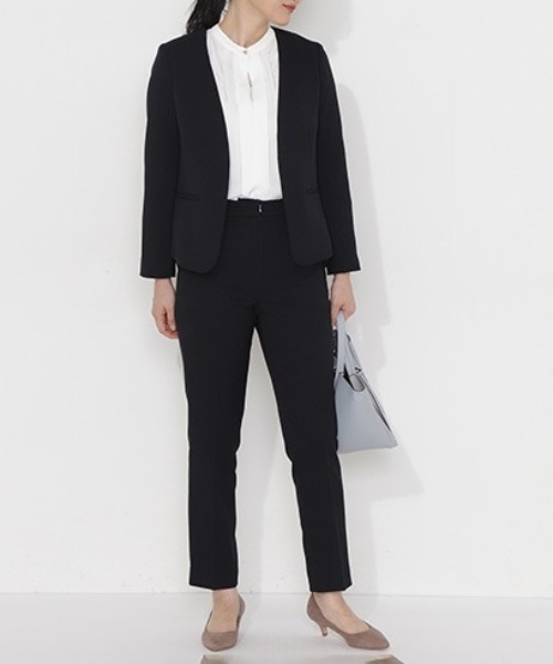 セットアップノーカラージャケット（ノーカラージャケット）｜NATURAL