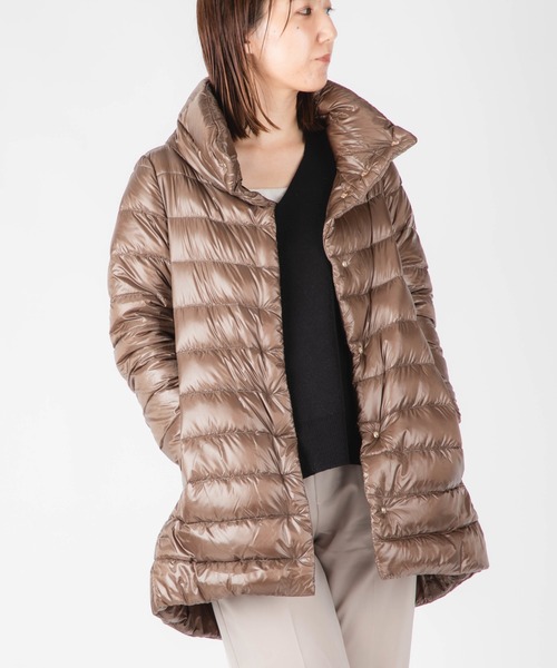 HERNO A-SHAPE AMELIA DOWN JACKET ヘルノ Aライン アメリア ダウン