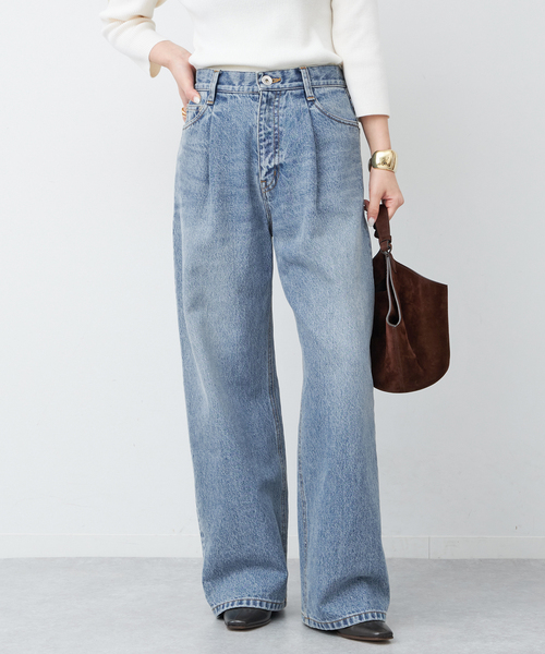 Deuxieme Classe（ドゥーズィエムクラス）の「追加タックバギーデニム