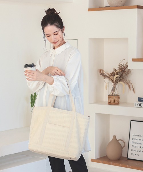 セール】【MAMADE】キルティングマザーズバッグ2way (トート