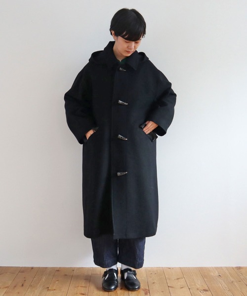 yuni（ユニ ）の「ウール スーパー100 トグルボタン コート（ダッフル