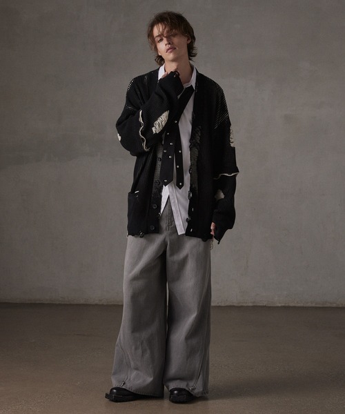 GRANCY（グランシー）の「【GRANCY】DestructionDesign BigCardigan