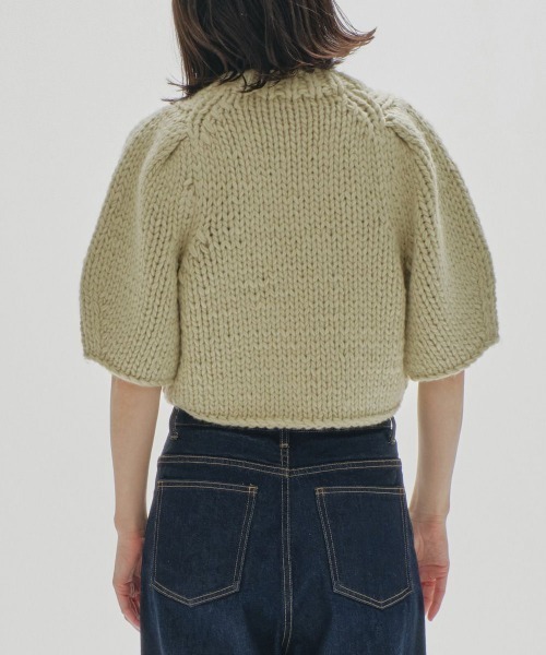 TODAYFUL（トゥデイフル）の「TODAYFUL Puffsleeve Hand Knit