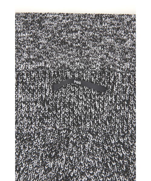 PGG（ピージージー）の「【PGG】ポリエステルヤーン ニットパンツ ＜杢
