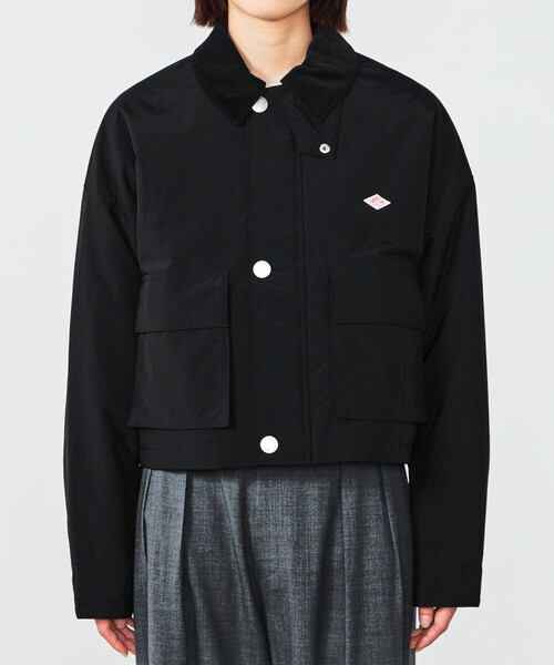 DANTON | 中綿ナイロン ショートジャケット WOMEN（ナイロンジャケット