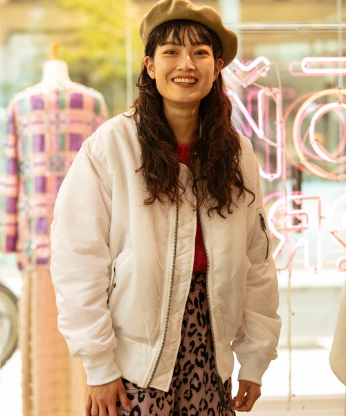 TOP KHAKI】MA-1 NYLON FLIGHT JACKET / MA-1ナイロンフライト