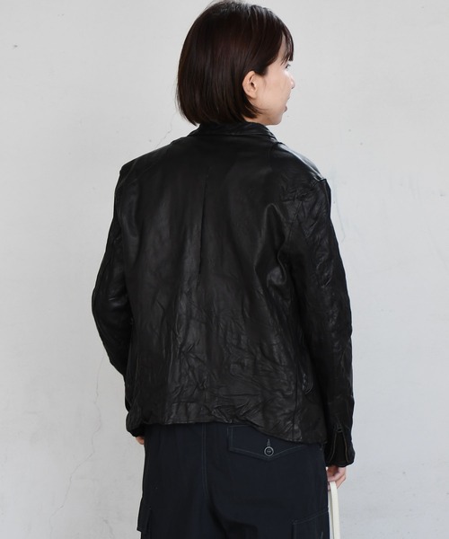 sisii（シシ）の「【Sisii】シングルライダース（ライダースジャケット