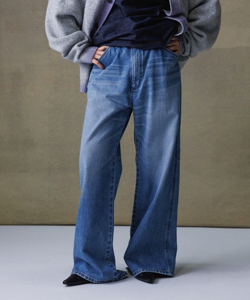 セール】《別注》【Wrangler/ラングラー】WIDE FLARE JEAN / UNISEX