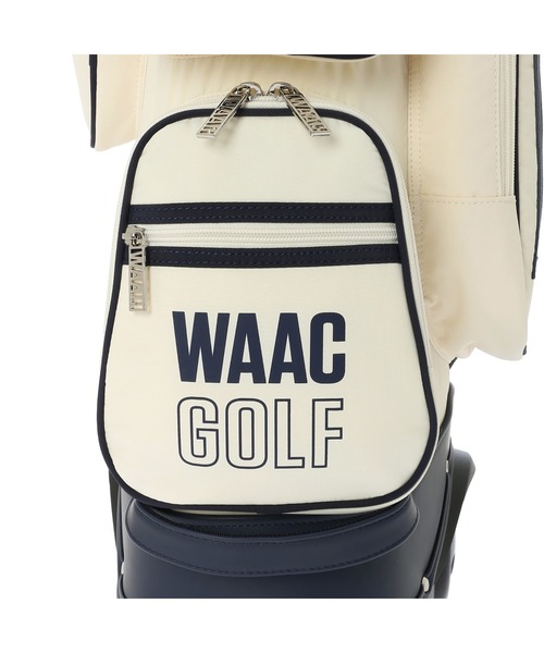 WAAC（ワック）の「《WAAC》UNISEX 中綿タフタキャディバッグ（ゴルフ