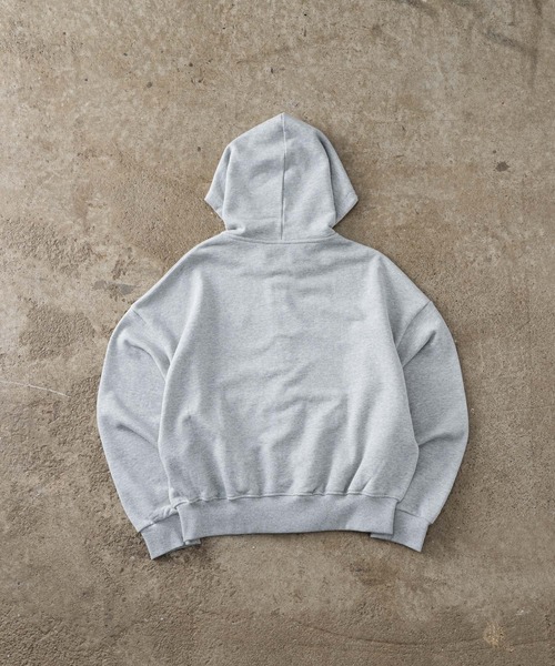 ADAMASTE（アダマスト）の「Double Zip-Up Short Hoodie - ダブル