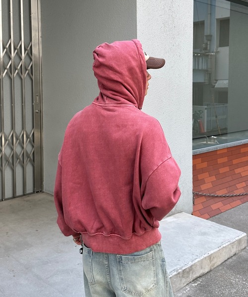 Double Zip-Up Short Hoodie - ダブルジップショートフーディー【短丈