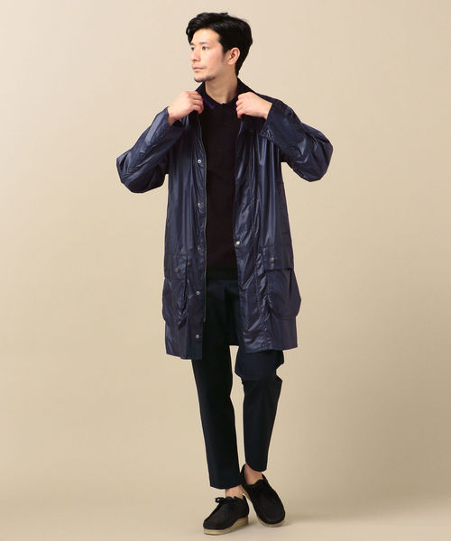 Barbour（バブアー）の「BARBOUR: 別注 パッカブル ナイロン BORDER