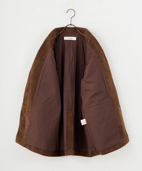 anuke/アンヌーク] エコスエード ジャケット（テーラードジャケット