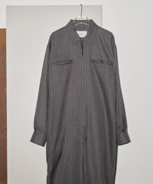 TODAYFUL（トゥデイフル）の「TODAYFUL Stripe Zip Combinaison