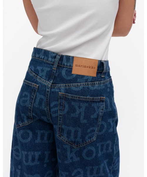 ノベルティ付】《Maridenim》 Loose Logo S / jeans（デニムパンツ