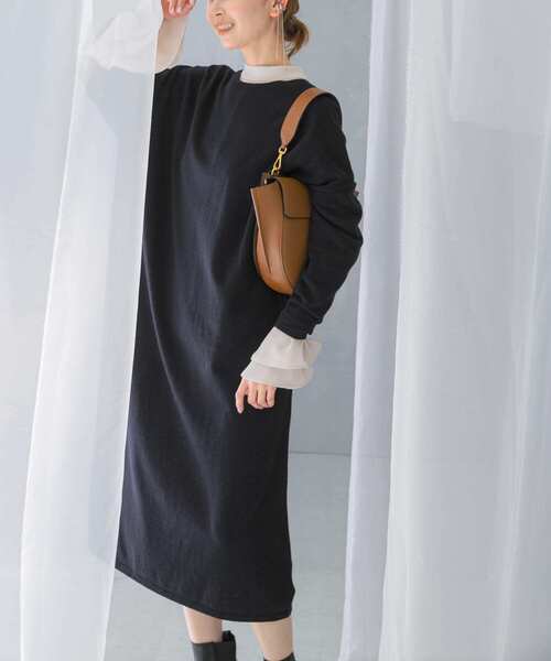 セール】カシミヤ混2WAYニットワンピース（ワンピース）｜URBAN
