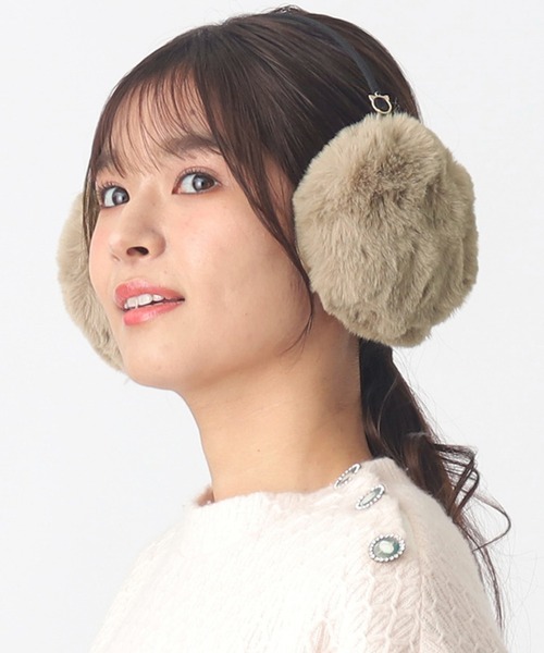 イヤーマフラー 耳当て フェイクファー（イヤーマフ）｜PAUL&JOE