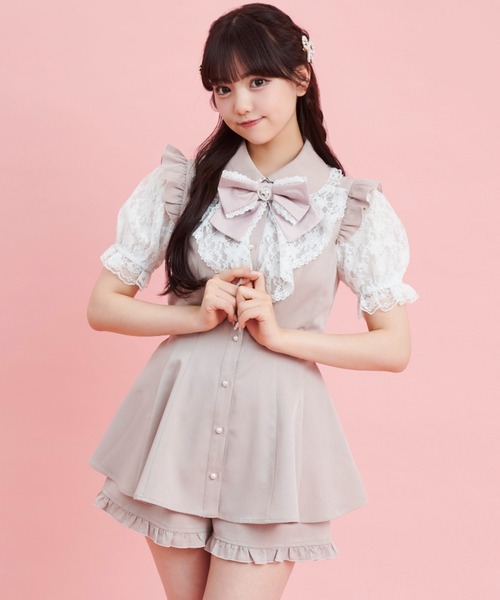 Secret Honey（シークレットハニー）の「袖＆ラッフルレース半袖