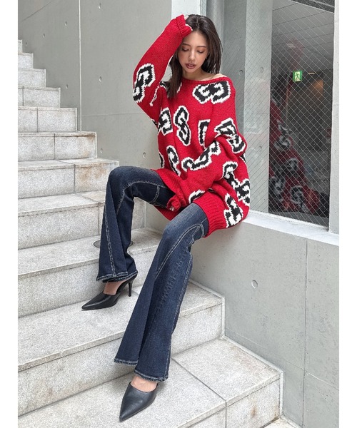 セール】GG FRAMEニットトップス（ニット/セーター）｜GYDA（ジェイダ